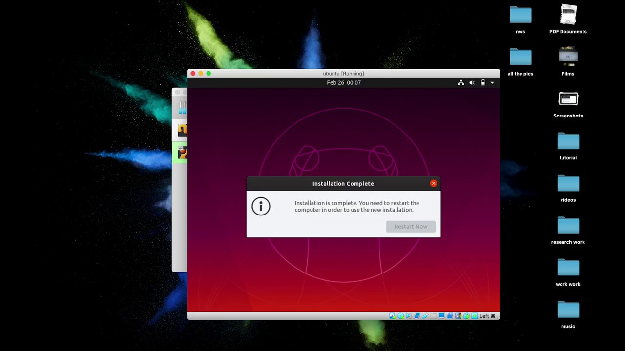 Using virtualbox to download ubuntu for mac 64-bit